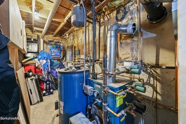 32 Scott Rd, Savoy, MA 01256 - utilities with water heater and a heating unit