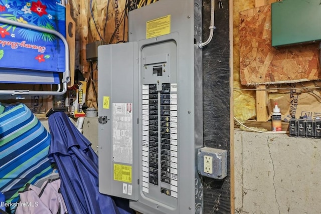 32 Scott Rd, Savoy, MA 01256 - utility room featuring electric panel