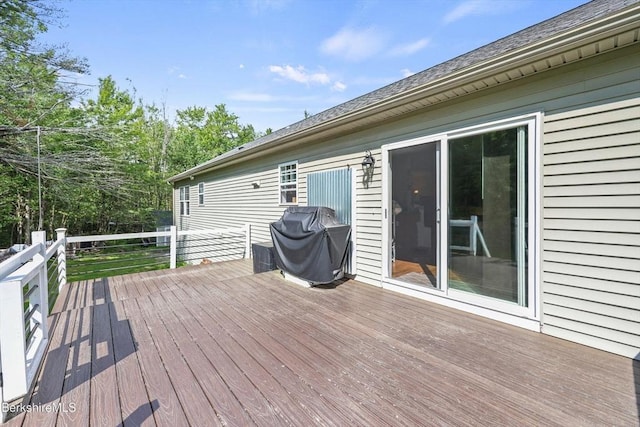 32 Scott Rd, Savoy, MA 01256 - wooden deck featuring a grill