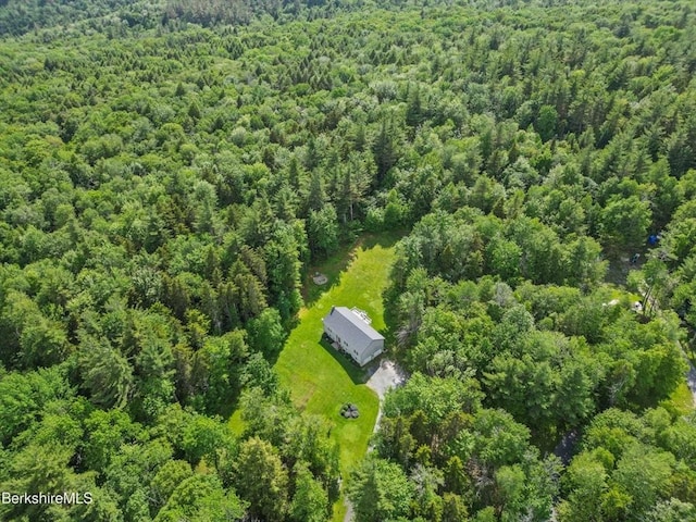 32 Scott Rd, Savoy, MA 01256 - aerial view of property and surrounding area with a forest