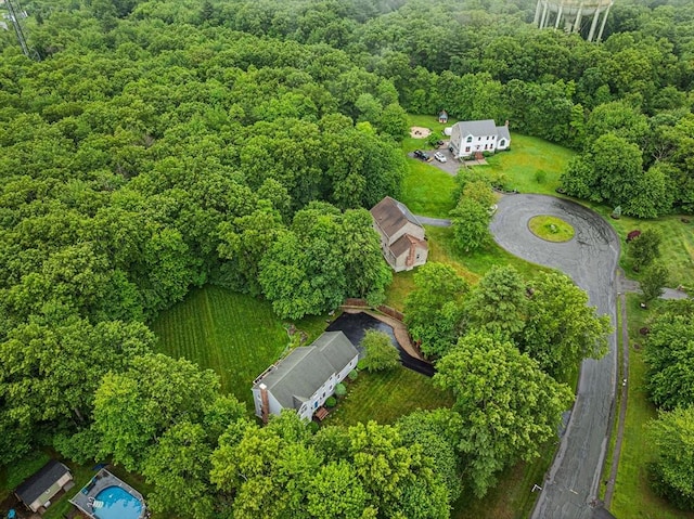 9 Captains Way E, Bridgewater, MA 02333 - bird's eye view of a forest