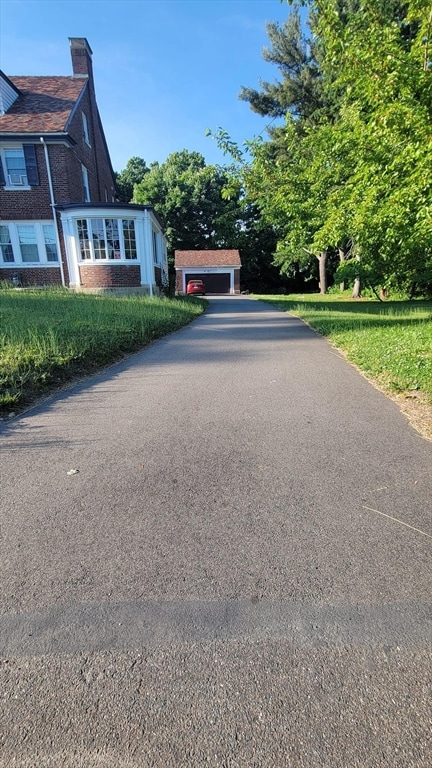 view of road