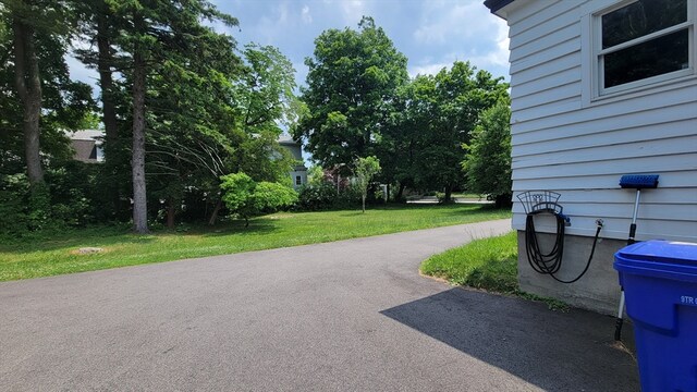 view of road