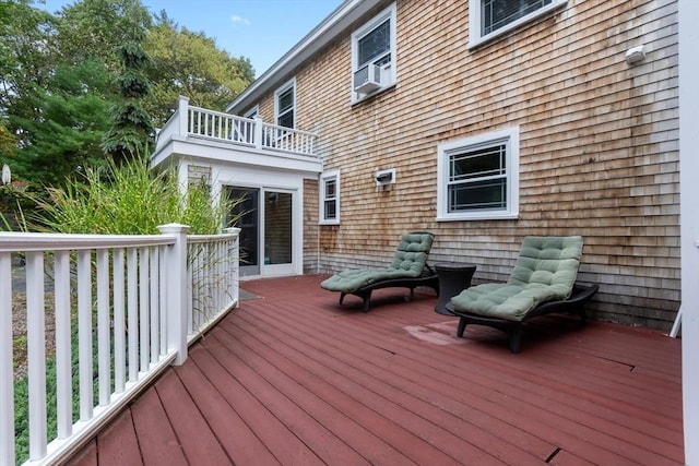 view of deck