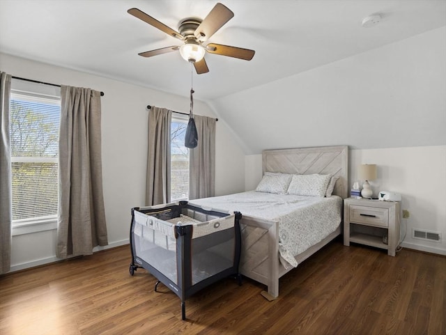 73 Laurel St, Leominster, MA 01453 - bedroom with baseboards, wood finished floors, and visible vents
