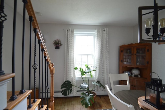 11 Dallas St, Worcester, MA 01604 - dining room featuring stairway and wood finished floors