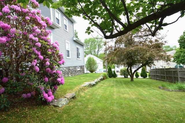 11 Dallas St, Worcester, MA 01604 - view of yard