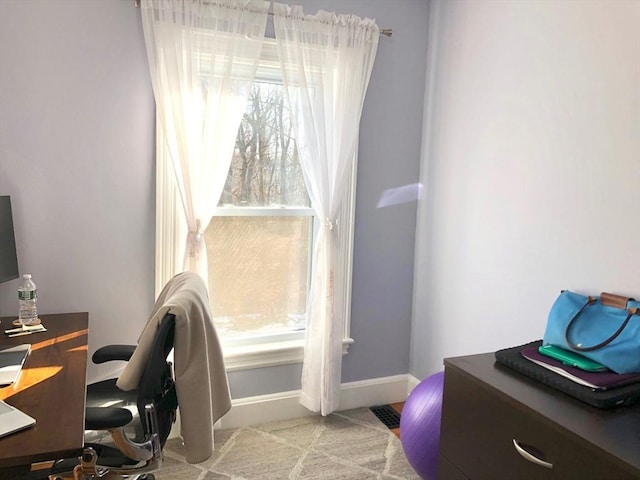 18 Rushmore St, Boston, MA 02135 - office area with baseboards