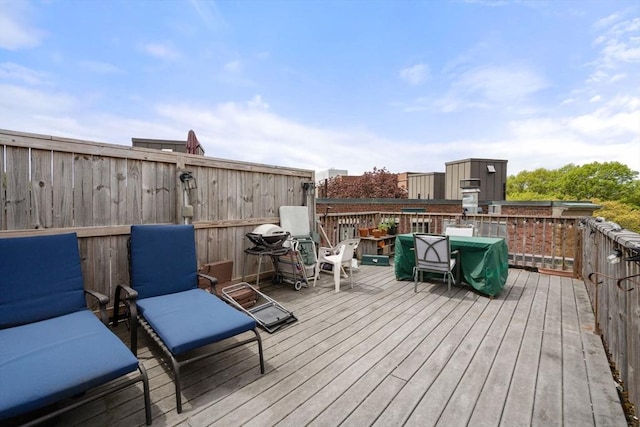 view of deck