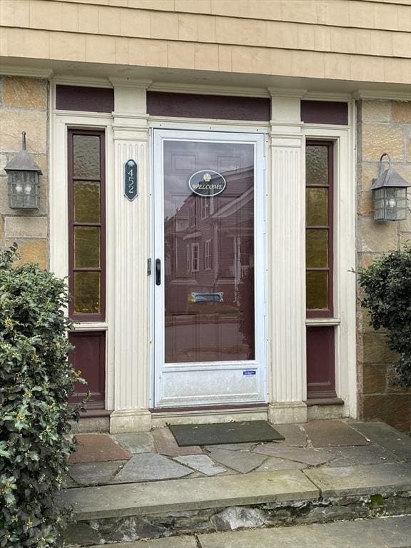 452 W Clinton St, New Bedford, MA 02740 - view of exterior entry