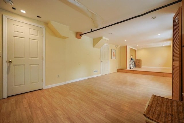 21 Witherell Pl, Plainville, MA 02762 - garage featuring baseboards and recessed lighting