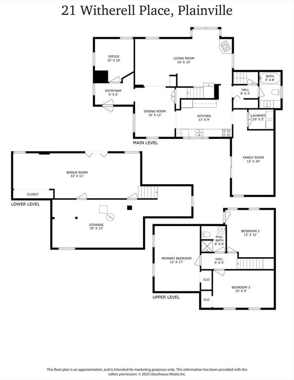 21 Witherell Pl, Plainville, MA 02762 - home floor plan