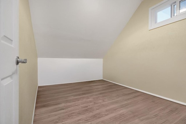 32 Slater St, Fall River, MA 02720 - bonus room featuring vaulted ceiling and wood finished floors