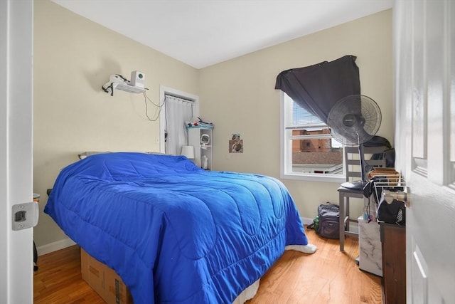 32 Slater St, Fall River, MA 02720 - bedroom with wood finished floors and baseboards