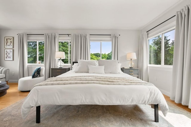 34 Leniston St Unit 2, Boston, MA 02131 - bedroom with light wood-type flooring and baseboards