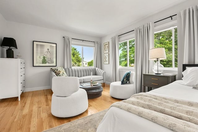 34 Leniston St Unit 2, Boston, MA 02131 - bedroom featuring light wood-type flooring and baseboards
