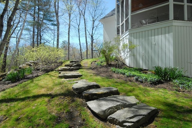 view of yard