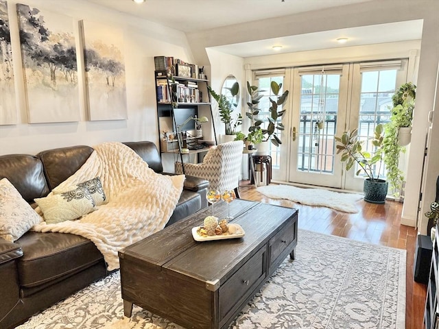 300 Allston St Unit 511, Boston, MA 02135 - living area with wood finished floors and an office area