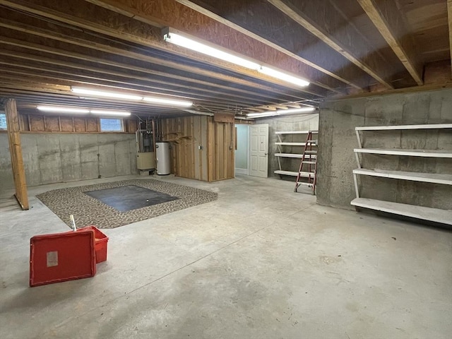 20 Cross St, Salem, MA 01970 - below grade area with water heater