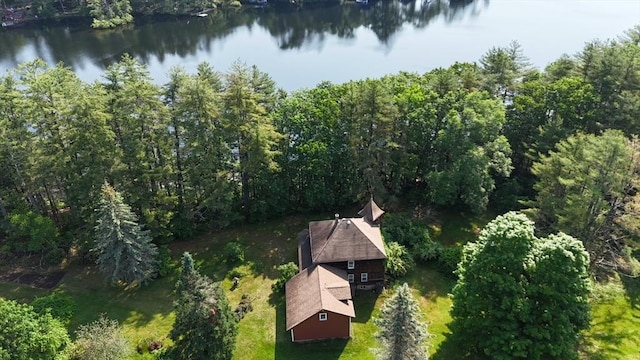 270 Holtshire Rd, Orange, MA 01364 - aerial view of property and surrounding area featuring a large body of water and a forest