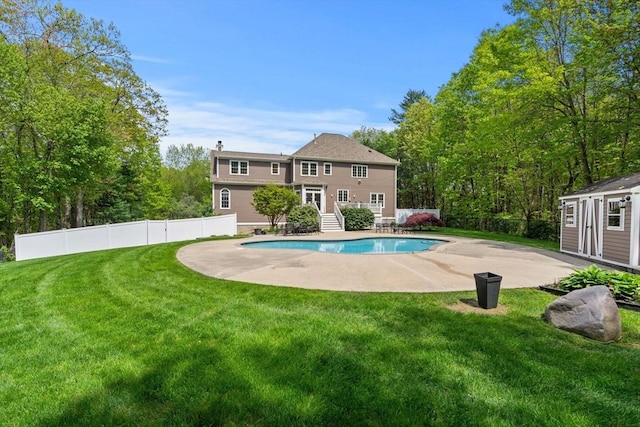 6 Bishop Ln, Middleton, MA 01949 - view of pool featuring a patio area and an outdoor structure