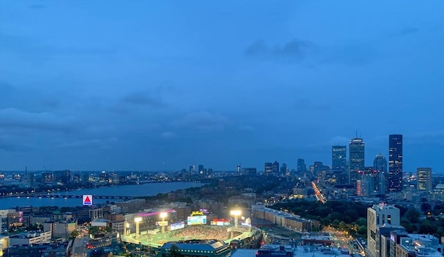 188 Brookline Ave Unit Ph29A, Boston, MA 02215 - city view with a view of city lights