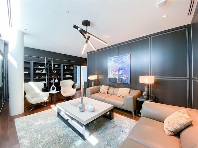 188 Brookline Ave Unit Ph29A, Boston, MA 02215 - living area with wood finished floors