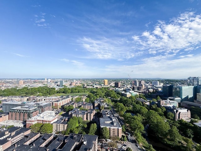 188 Brookline Ave Unit Ph29A, Boston, MA 02215 - aerial view of property's location with nearby urban area