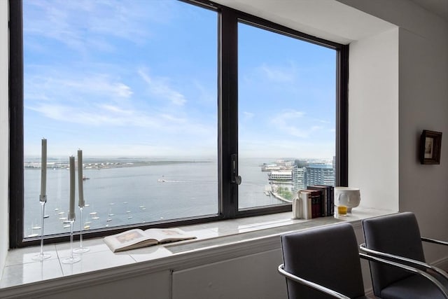 65 E India Unit 27F, Boston, MA 02110 - water view