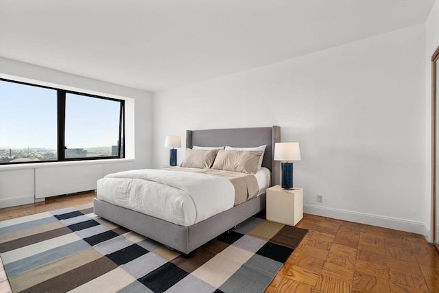 65 E India Unit 27F, Boston, MA 02110 - bedroom with baseboards
