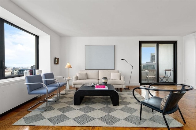 65 E India Unit 27F, Boston, MA 02110 - view of living area