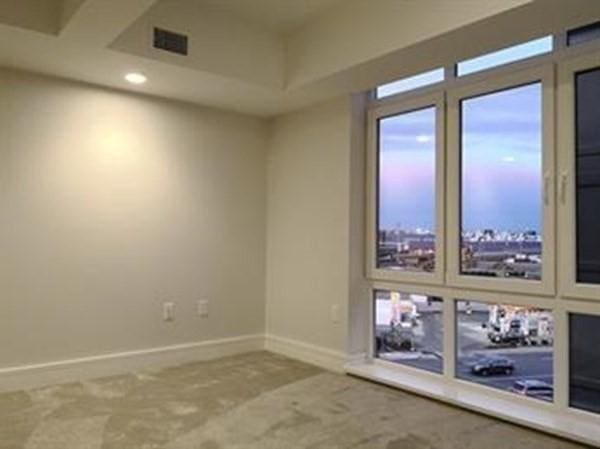 262 Monsignor Obrien Hwy Unit 503, Cambridge, MA 02141 - spare room with recessed lighting and baseboards