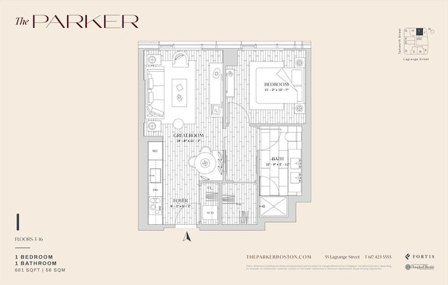 55 Lagrange Unit 808, Boston, MA 02116