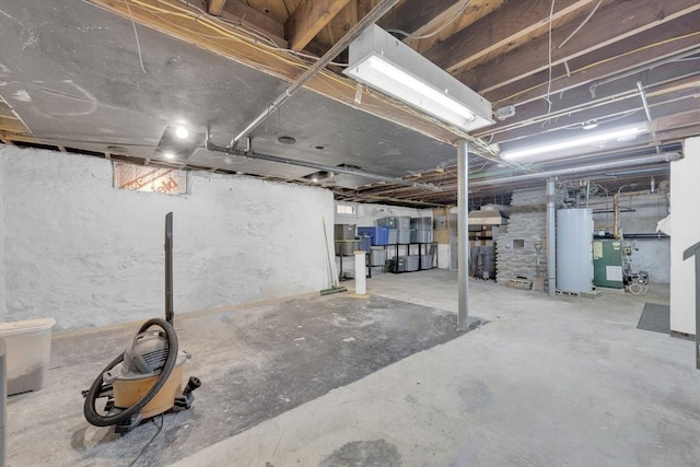 16 Highland Ave, Holden, MA 01520 - unfinished basement featuring gas water heater