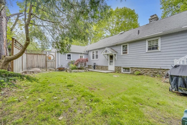 16 Highland Ave, Holden, MA 01520 - back of property featuring a chimney