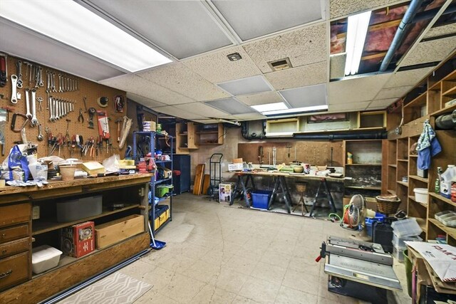 view of storage