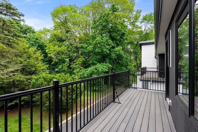 1242 Beacon St, Newton, MA 02468 - view of wooden terrace