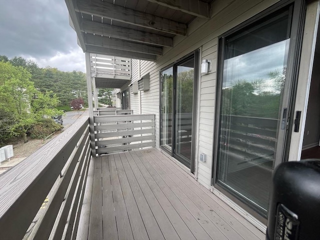 view of deck