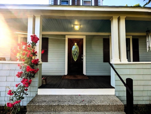 40 Ayer Rd, Shirley, MA 01464 - doorway to property with a porch