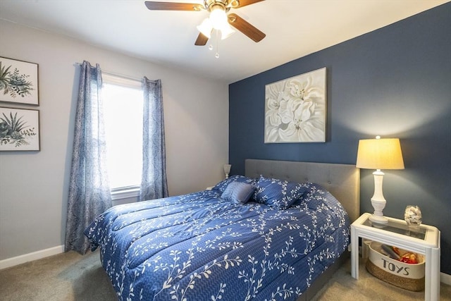 16 Kaveney St, Chicopee, MA 01020 - bedroom featuring carpet floors, ceiling fan, and baseboards