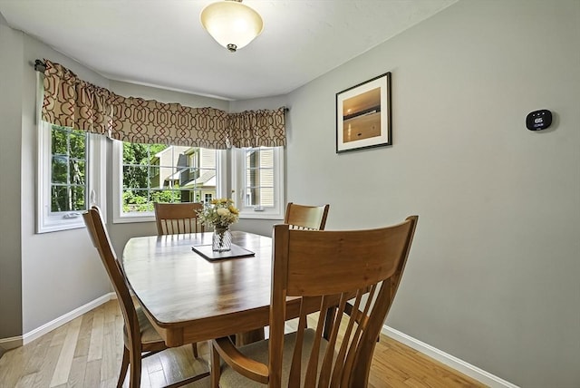 8 Birchwood Ln Unit 8, Hopkinton, MA 01748 - dining room featuring light wood-style flooring and baseboards