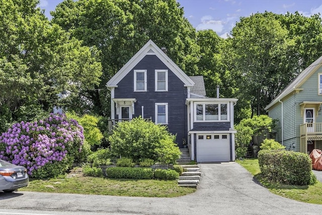 453 Washington St, Gloucester, MA 01930 - view of front of home featuring driveway and an attached garage