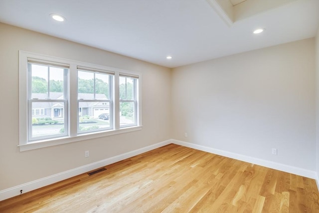 15 Hydrangea Cir, Falmouth, MA 02536 - unfurnished room featuring baseboards, wood finished floors, and recessed lighting