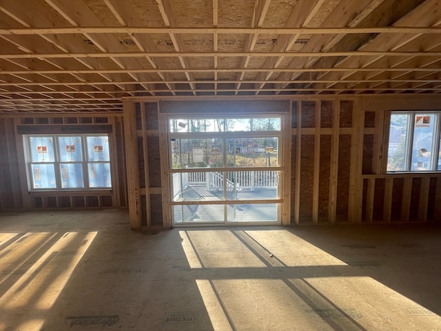 miscellaneous room featuring plenty of natural light