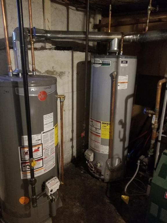 1166 Douglas Ave, North Providence, RI 02904 - utilities with water heater