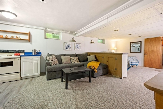 63 Hawthorne, Weymouth, MA 02189 - living room with light wood-type flooring