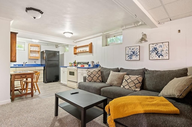63 Hawthorne, Weymouth, MA 02189 - living room with light wood-style floors
