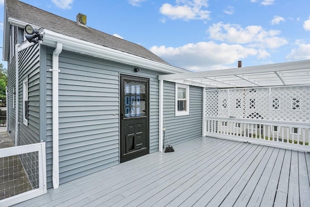 160 Stewart St, Fall River, MA 02720 - view of deck
