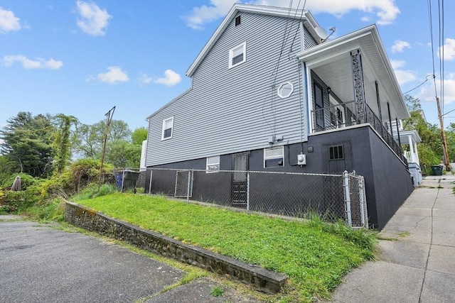 160 Stewart St, Fall River, MA 02720 - view of home's exterior with a balcony