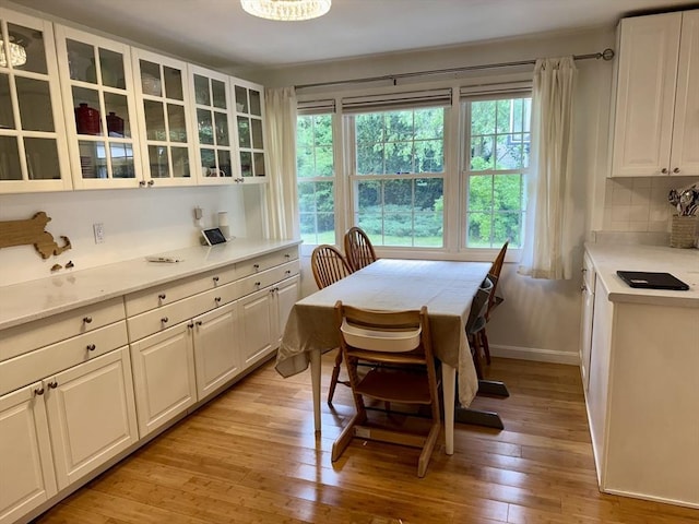 51 Karen Rd, Framingham, MA 01701 - dining space featuring light wood-style flooring and baseboards